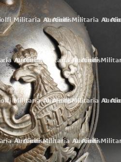 Prusse Casque de Kürassier modèle 1915. Prussia - M1915 Cuirassier spiked helmet. — miniature 21