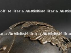 Prusse Casque de Kürassier modèle 1915. Prussia - M1915 Cuirassier spiked helmet. — miniature 32