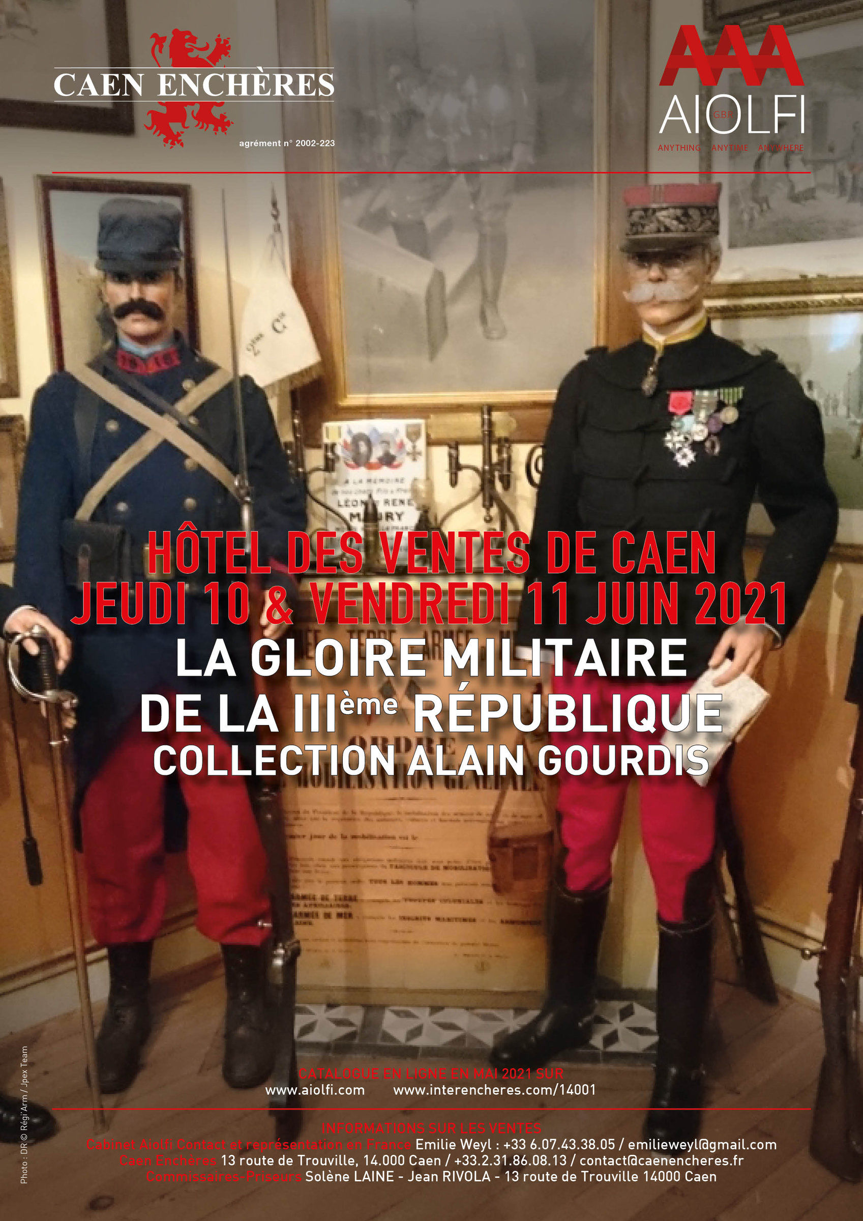 Collection Alain Gourdis - La gloire militaire de la 3ème République