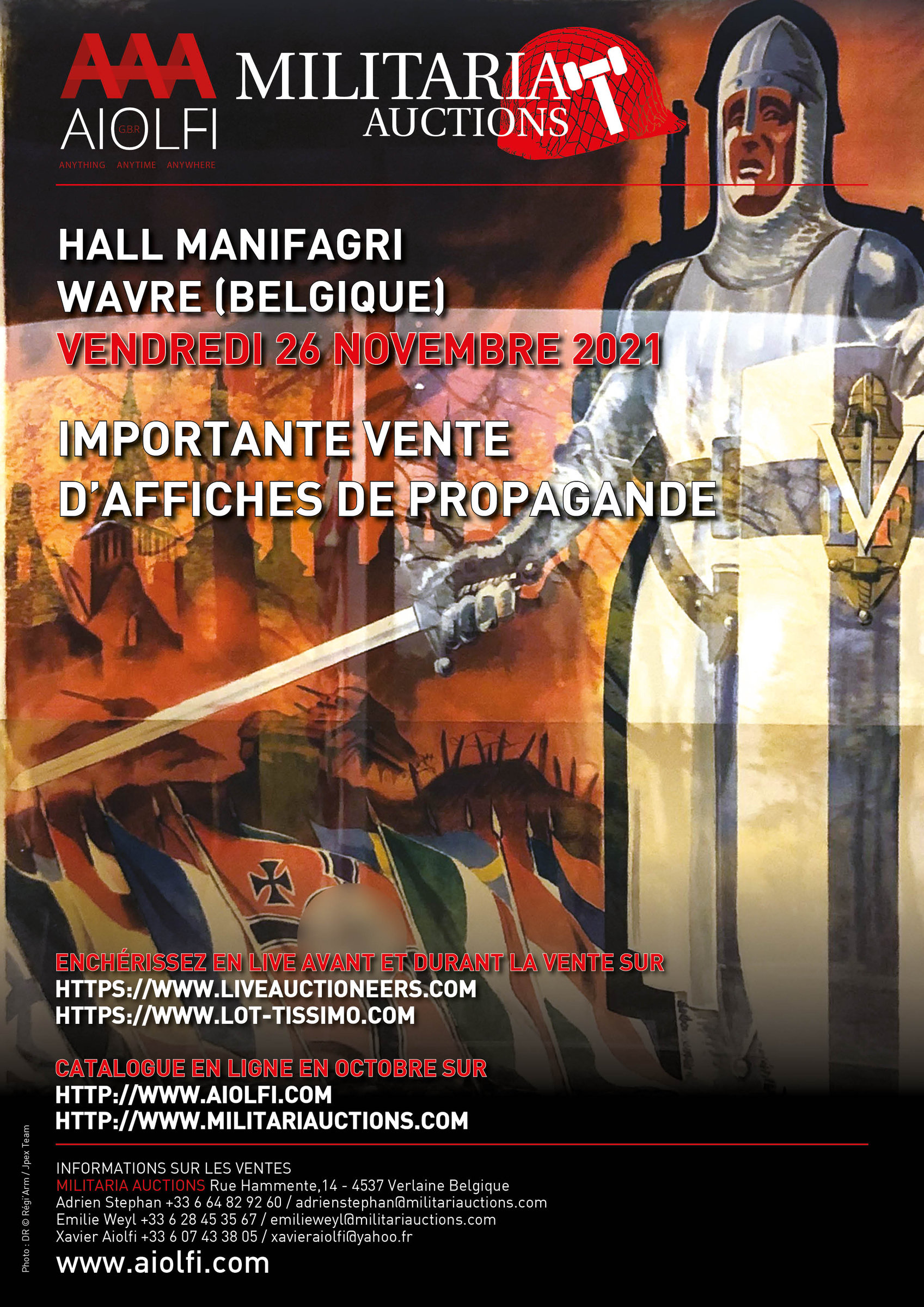 Affiche de propagande de la Seconde Guerre Mondiale
