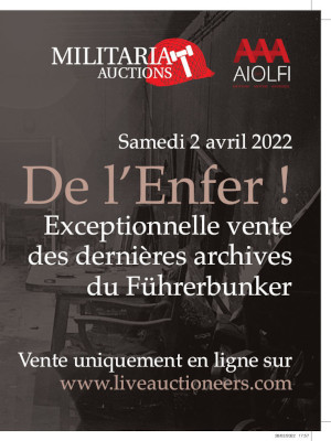 Exceptionnelle vente des dernières archives du Führerbunker de Berlin