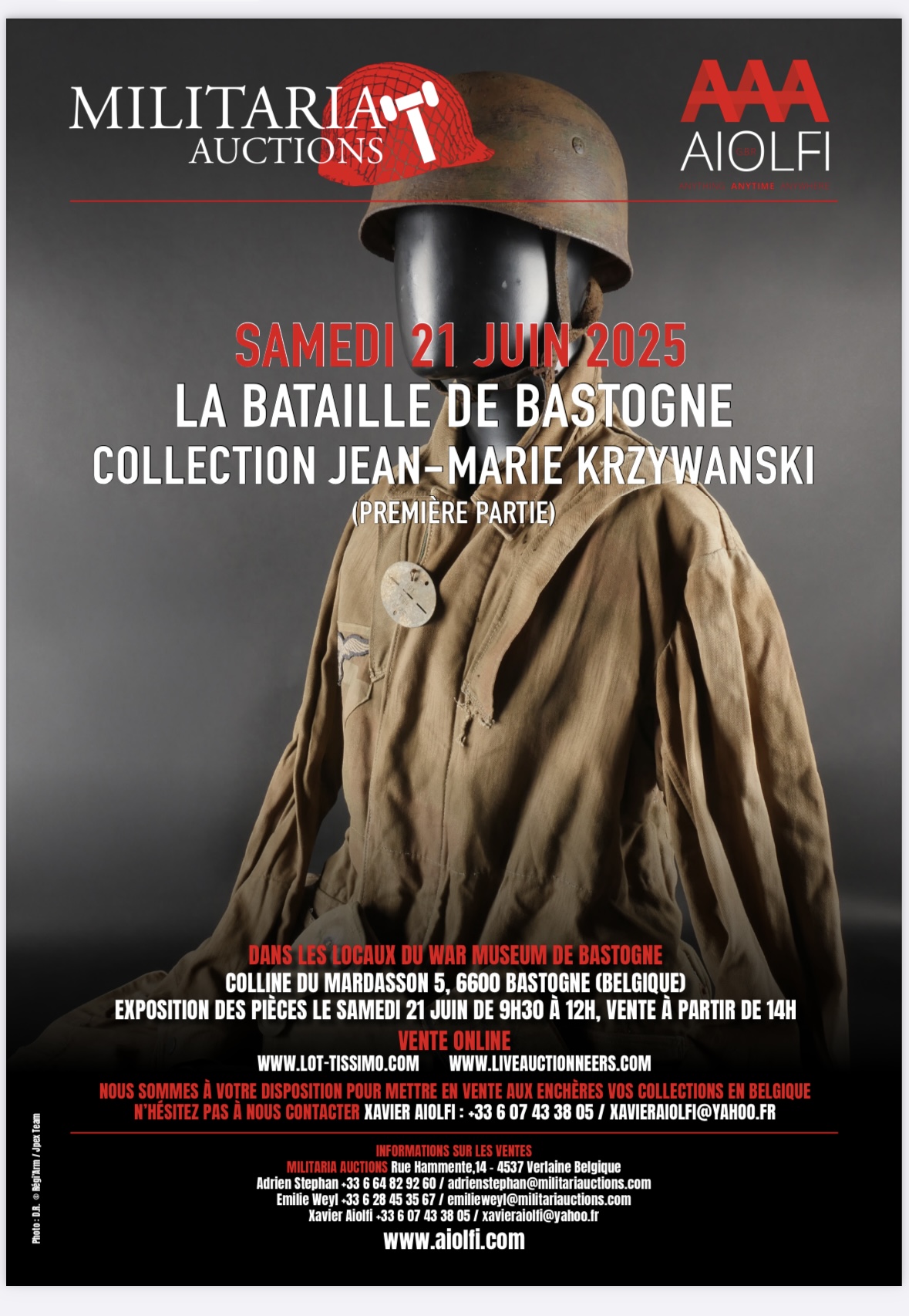 La Bataille de Bastogne : collection Jean-Marie Krywanski (première partie).