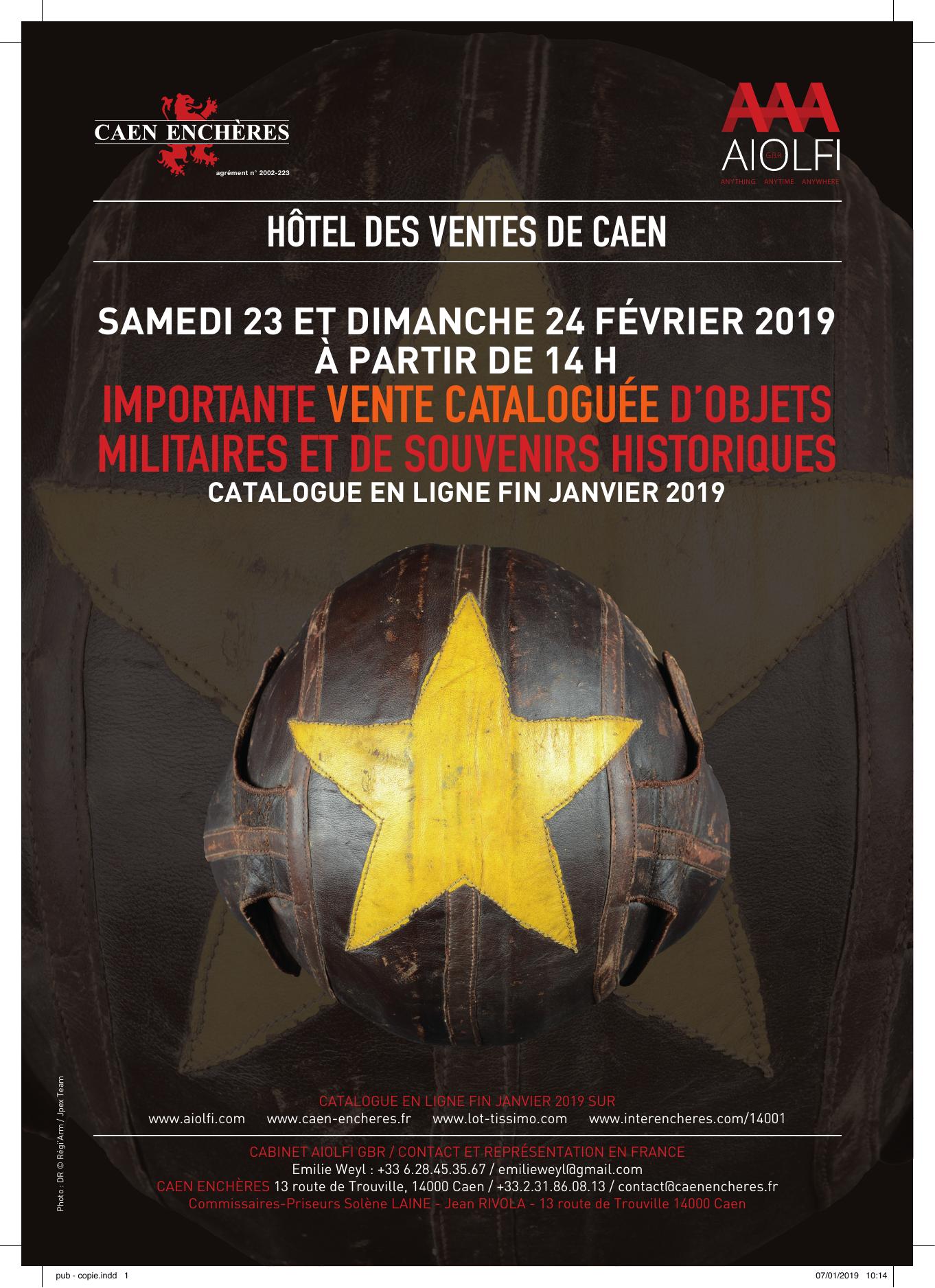 Publicité Aiolfi 2019 n°1