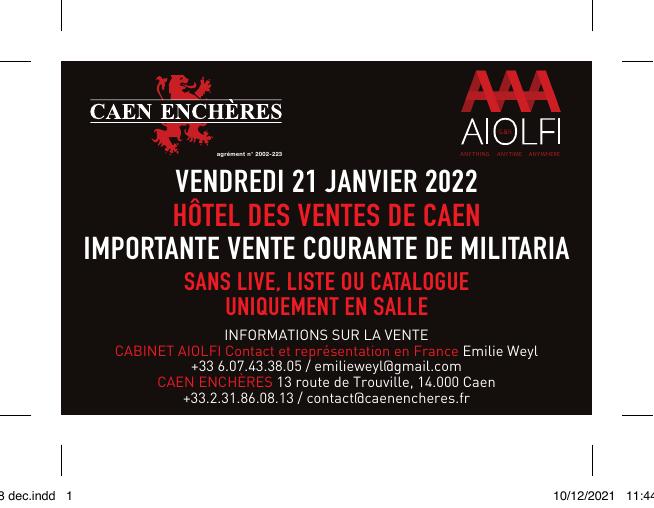 Publicité Aiolfi 2021 n°1