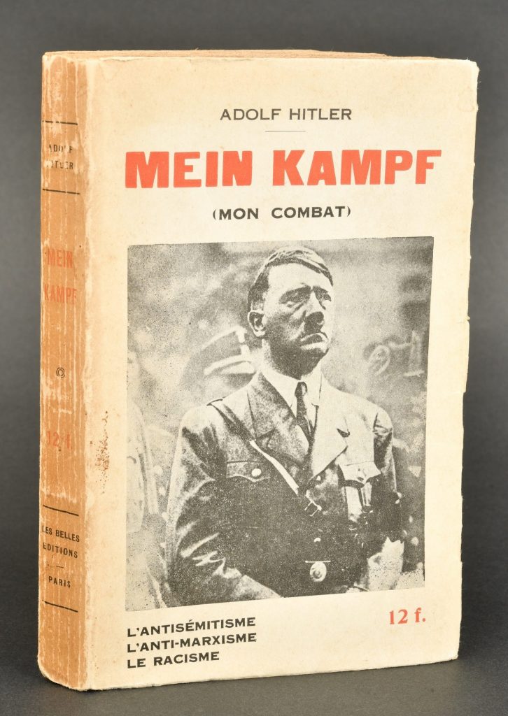 Mein Kampf en français. Mein Kampf in French.