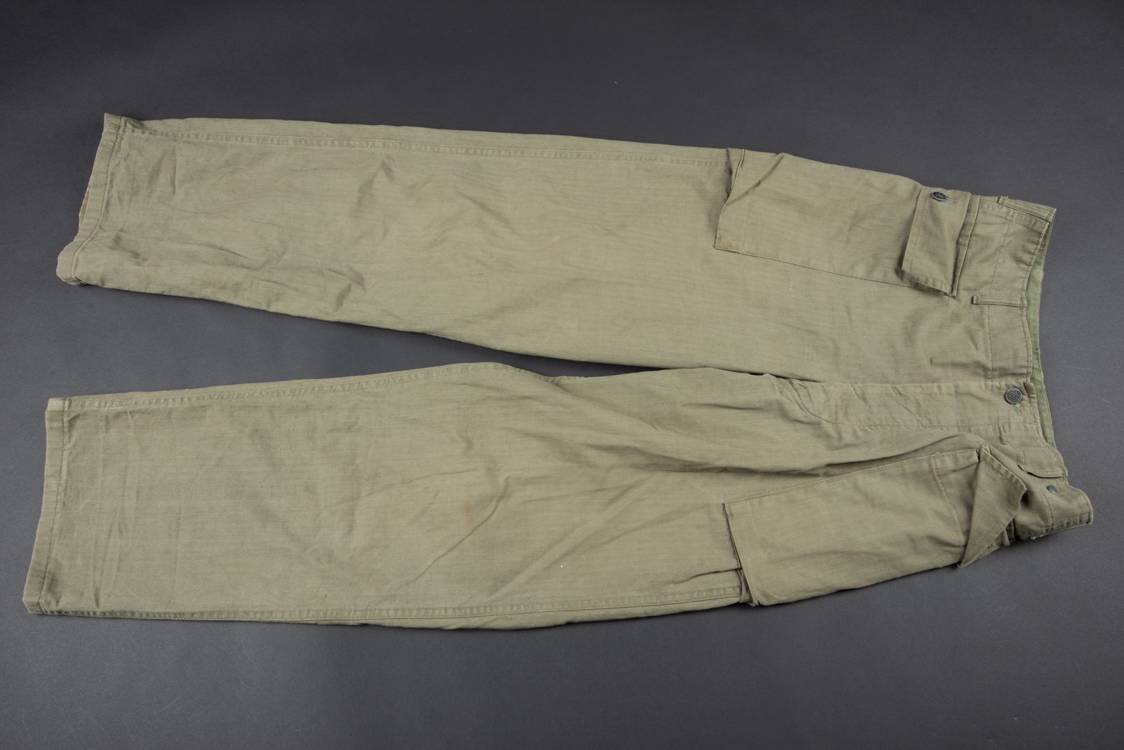 Pantalon HBT US WW2 Reproduction - Taille M - Occasion