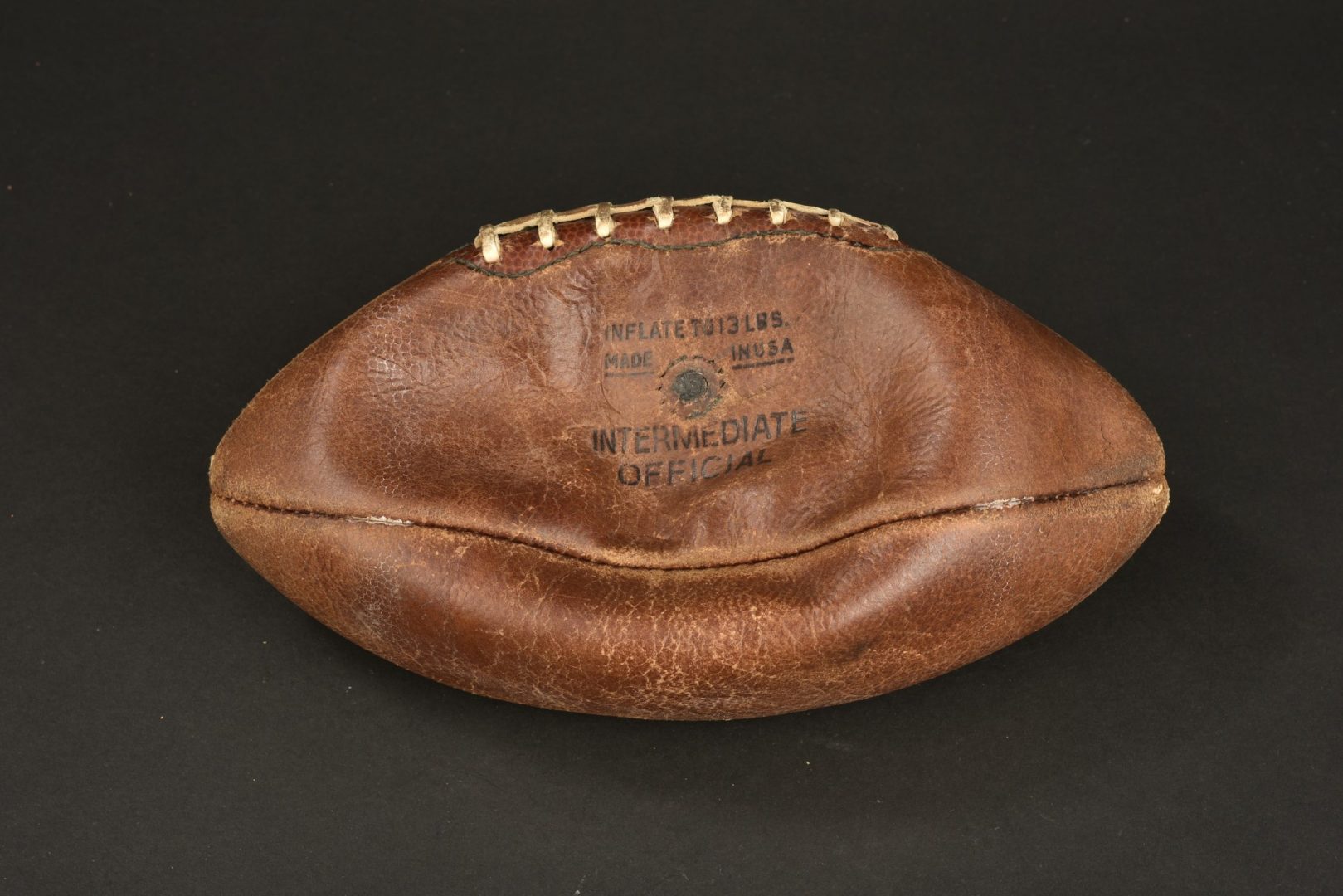 Ballon de football américain en cuir de Luxe - Personnalisable - Ben & Flo