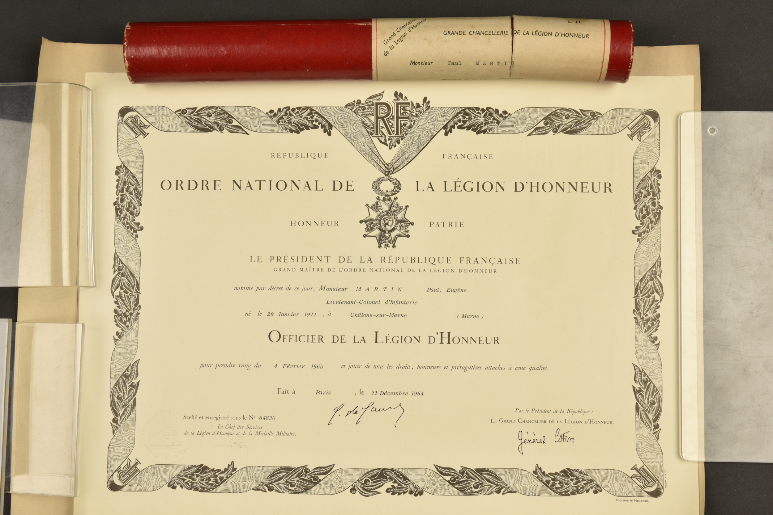 Souvenirs du lieutenant colonel Martin | Aiolfi G.b.r.