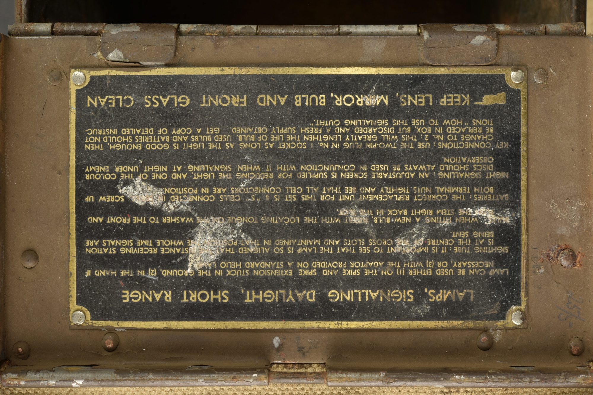 Lamps Signalling Daylight Short Range. Aiolfi G.b.r.