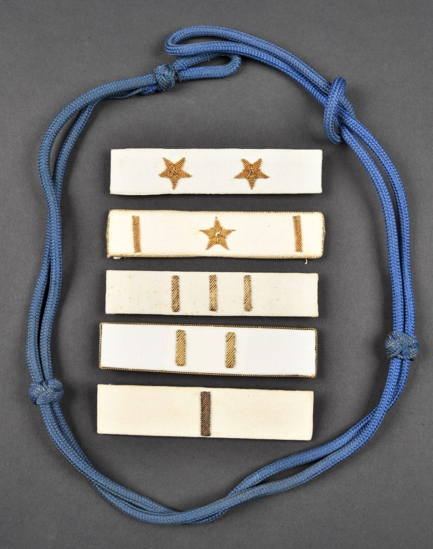 Ensemble de barrettes de grades. Aiolfi G.b.r.