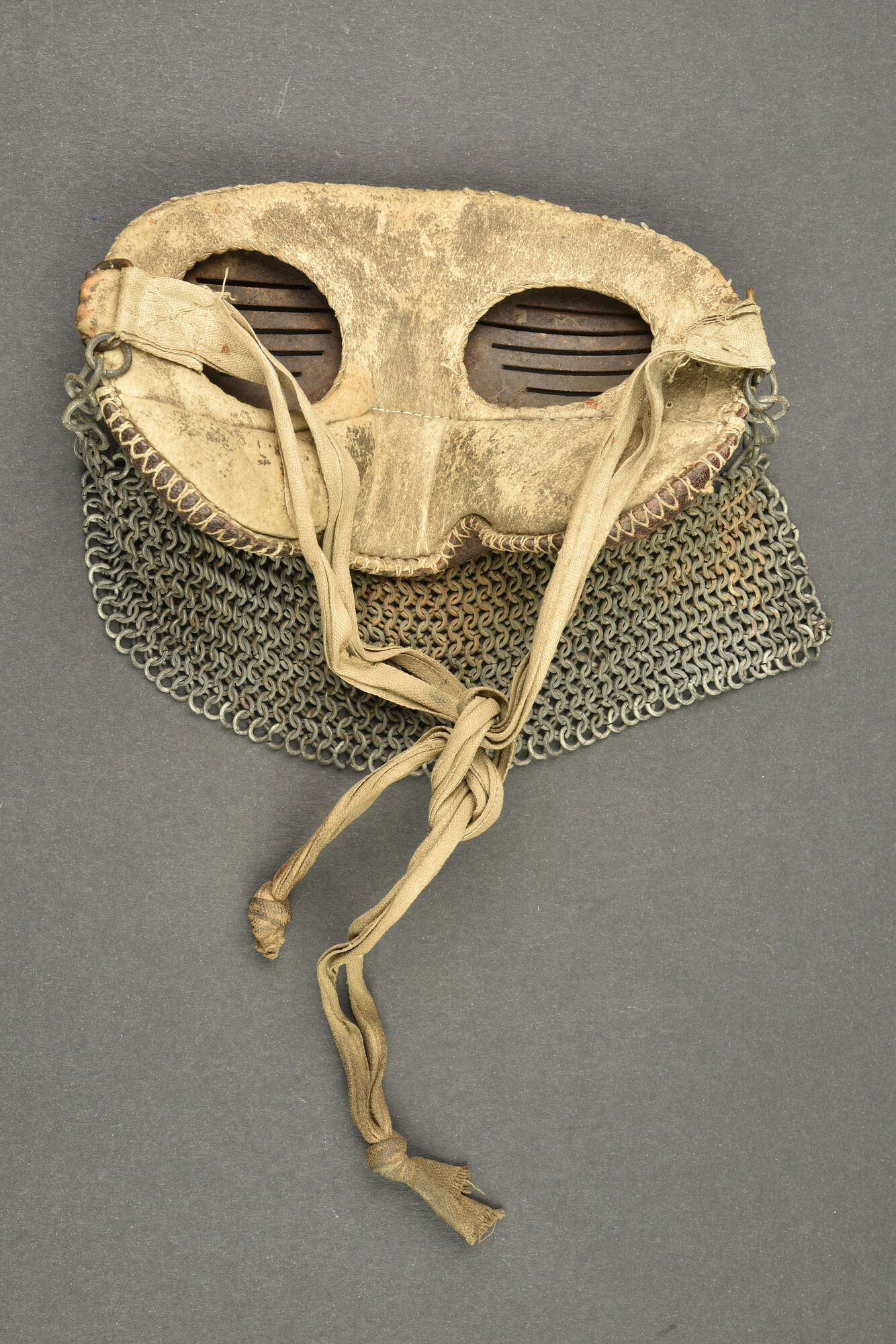 French Splinter Masque pare éclats loup de tankiste anglais et français. British and ...