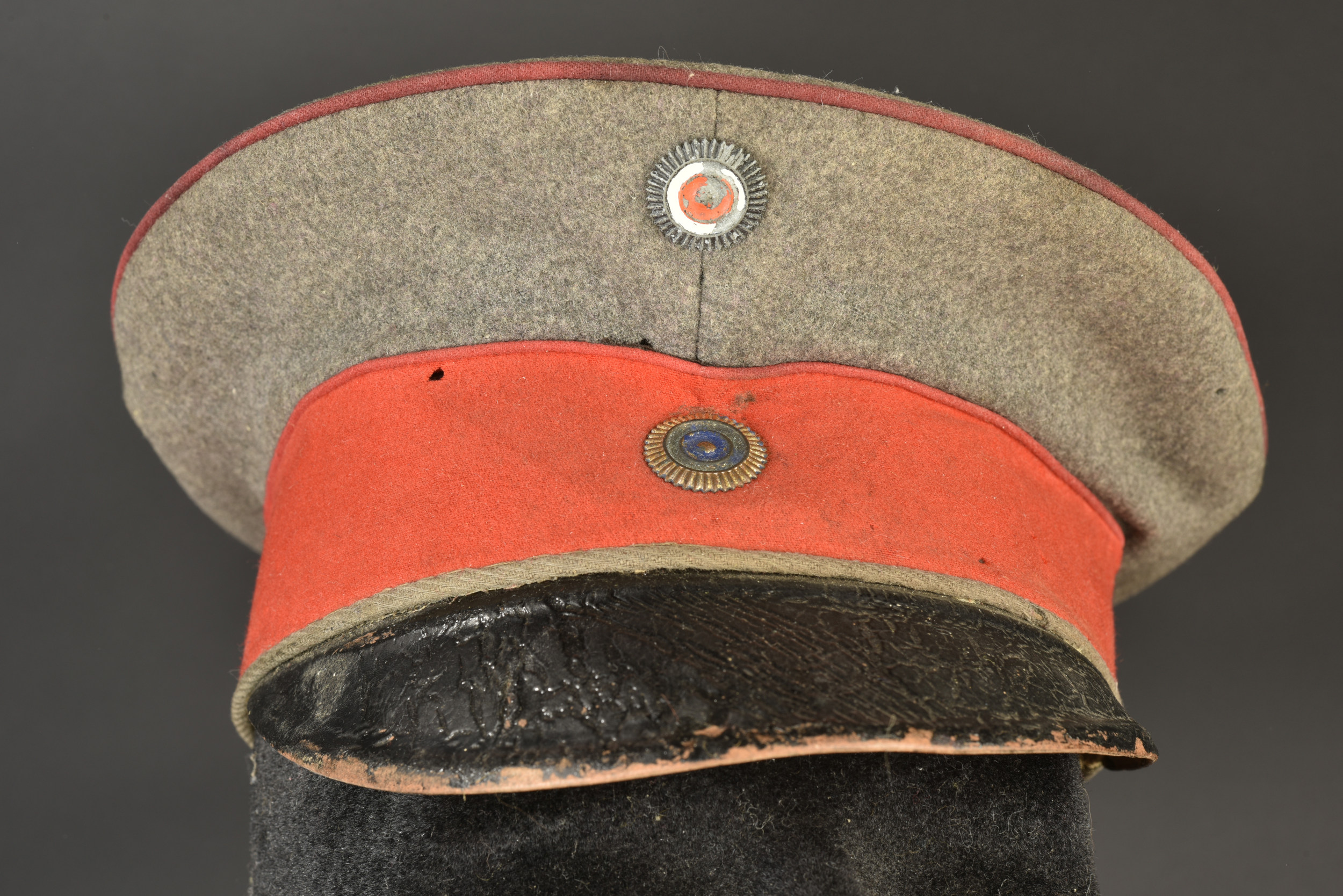 Casquette Snapback Bavaroise Du Hirsch 'Servus' - Taille Réglable 56-62 Cm - Feutre Gris, Visière Daim