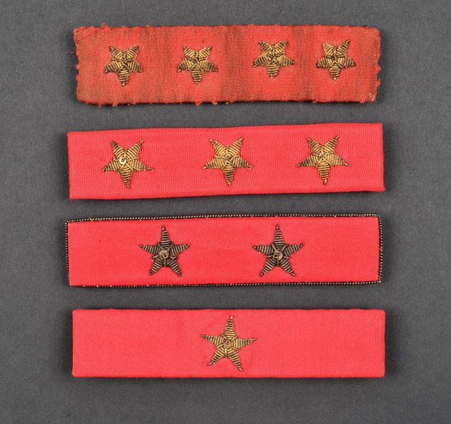 Ensemble de barrettes de grades. Aiolfi G.b.r.