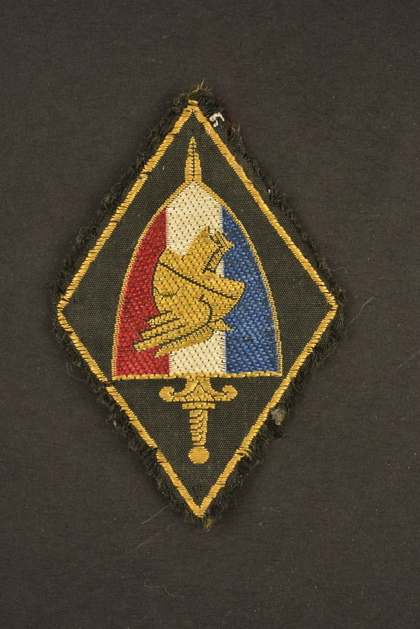 Insigne tissu de la Légion Française des Combattants Aiolfi G.b.r.