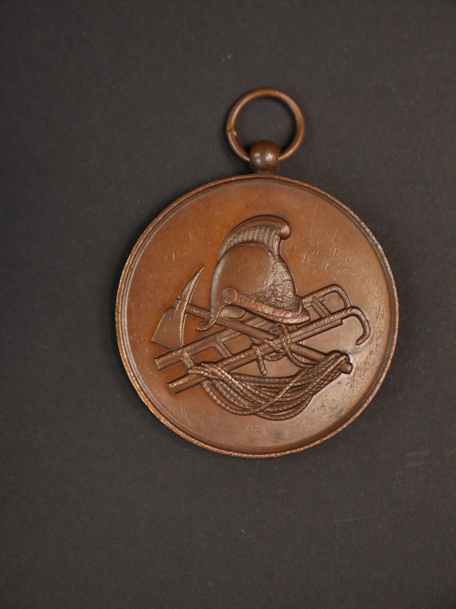 Médaille Bronze Garonne Fleuve 1936 - Signée Renard - Attribuée - 59mm 105gr