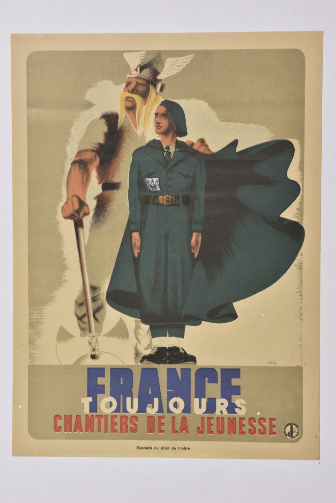 Affiche des Chantiers de la Jeunesse Aiolfi G.b.r.