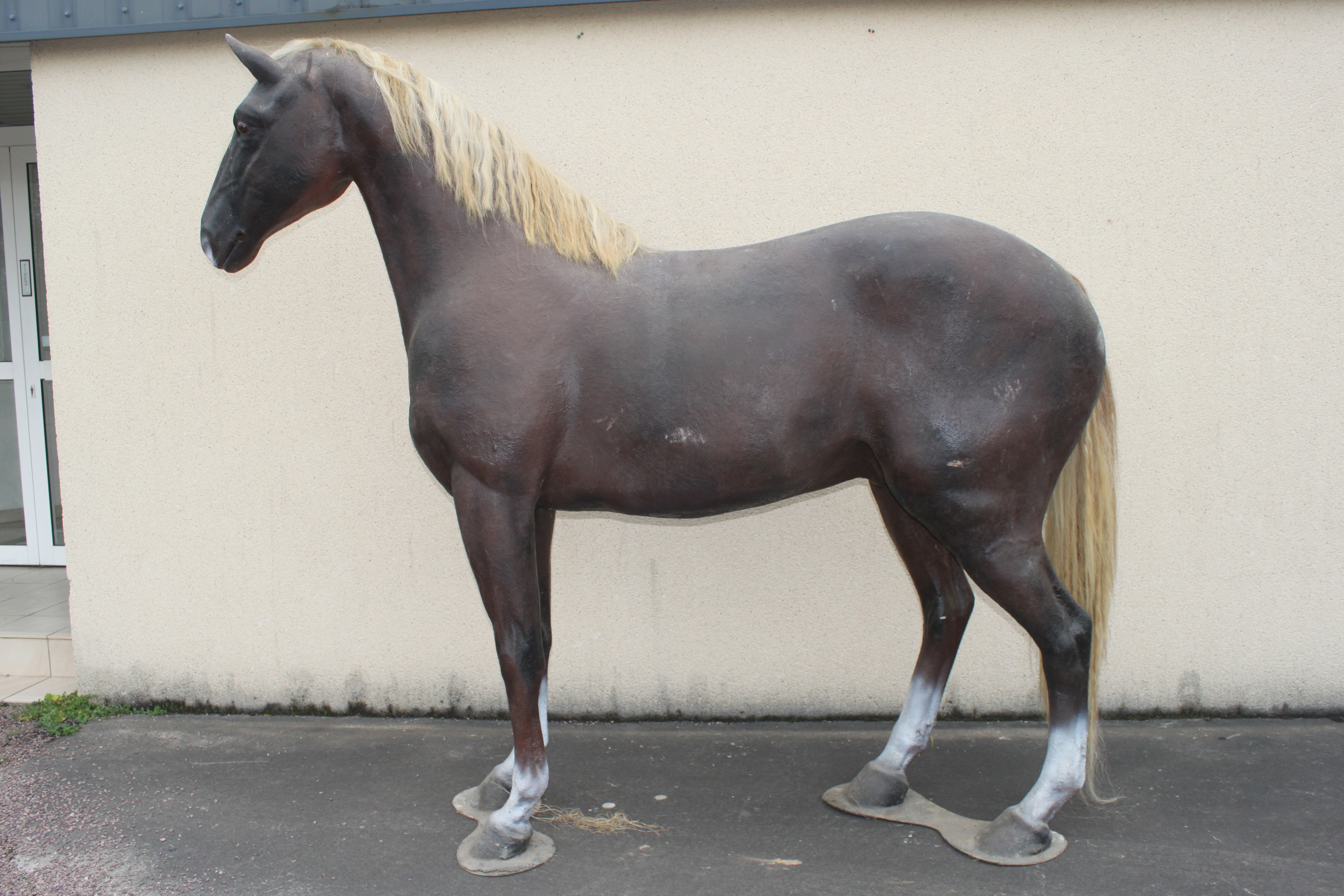 Mannequin de cheval en résine, Aiolfi G.b.r.