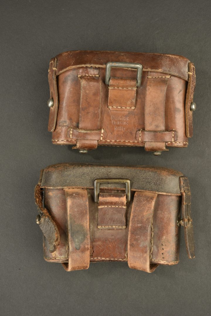 Evolution des cartouchières allemandes de 1870 à 1911