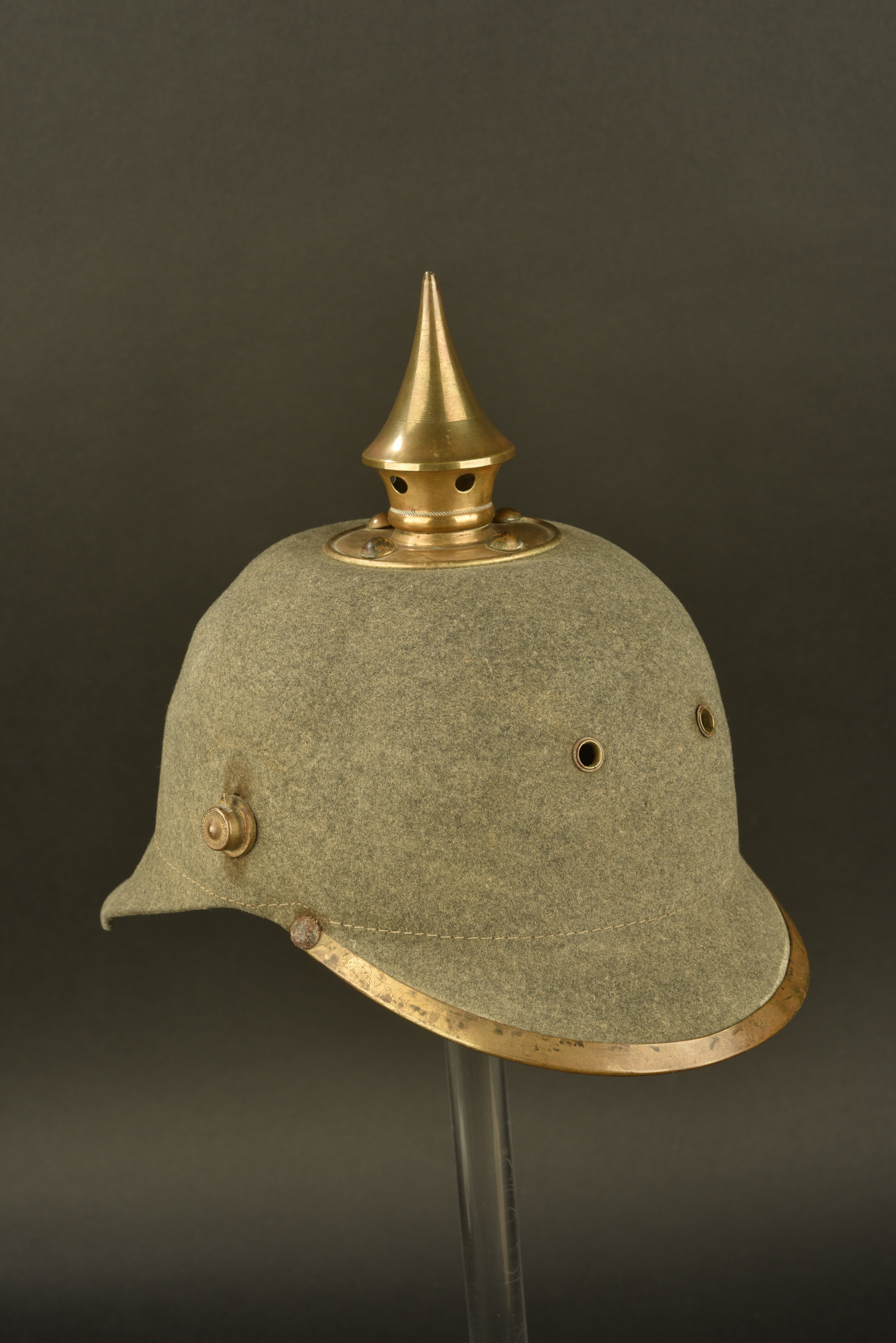 Casque en feutre de la première guerre mondiale Aiolfi G.b.r.