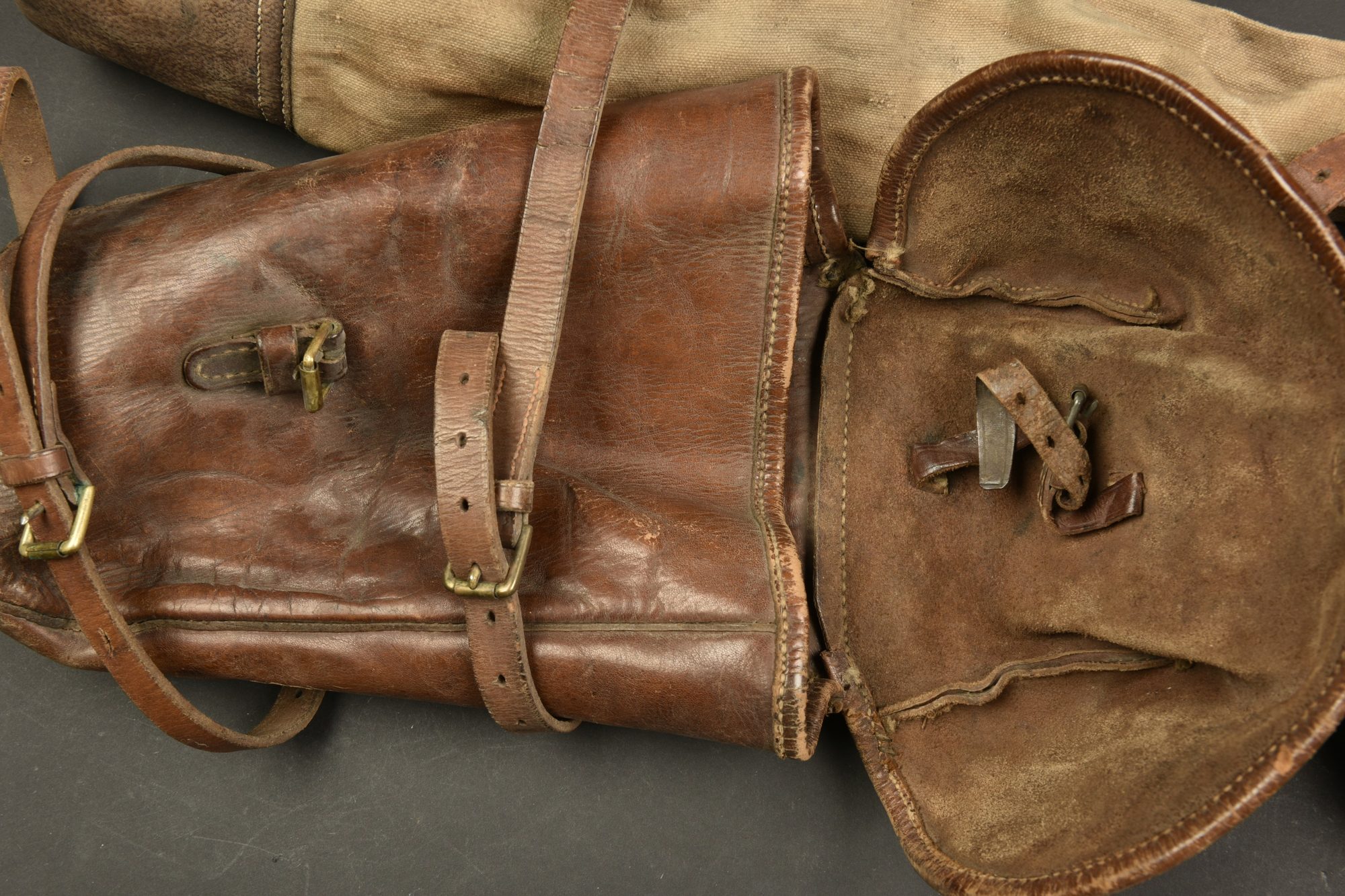 Sacoches De Selle Cheval Vintage - Edward B Sams Lexington KY - Cuir