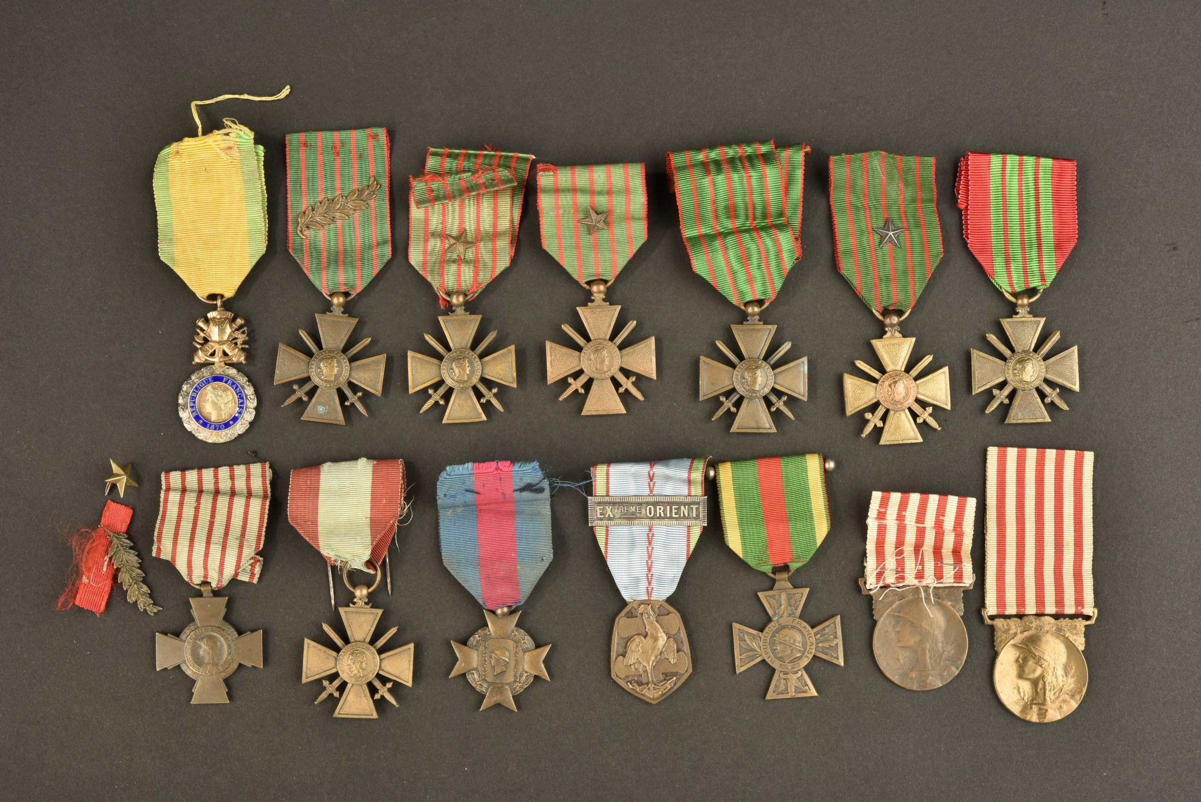 Medaglie Militari - Set Decorativo Unisex Adulto, Taglia Unica, Per Costumi E Collezioni