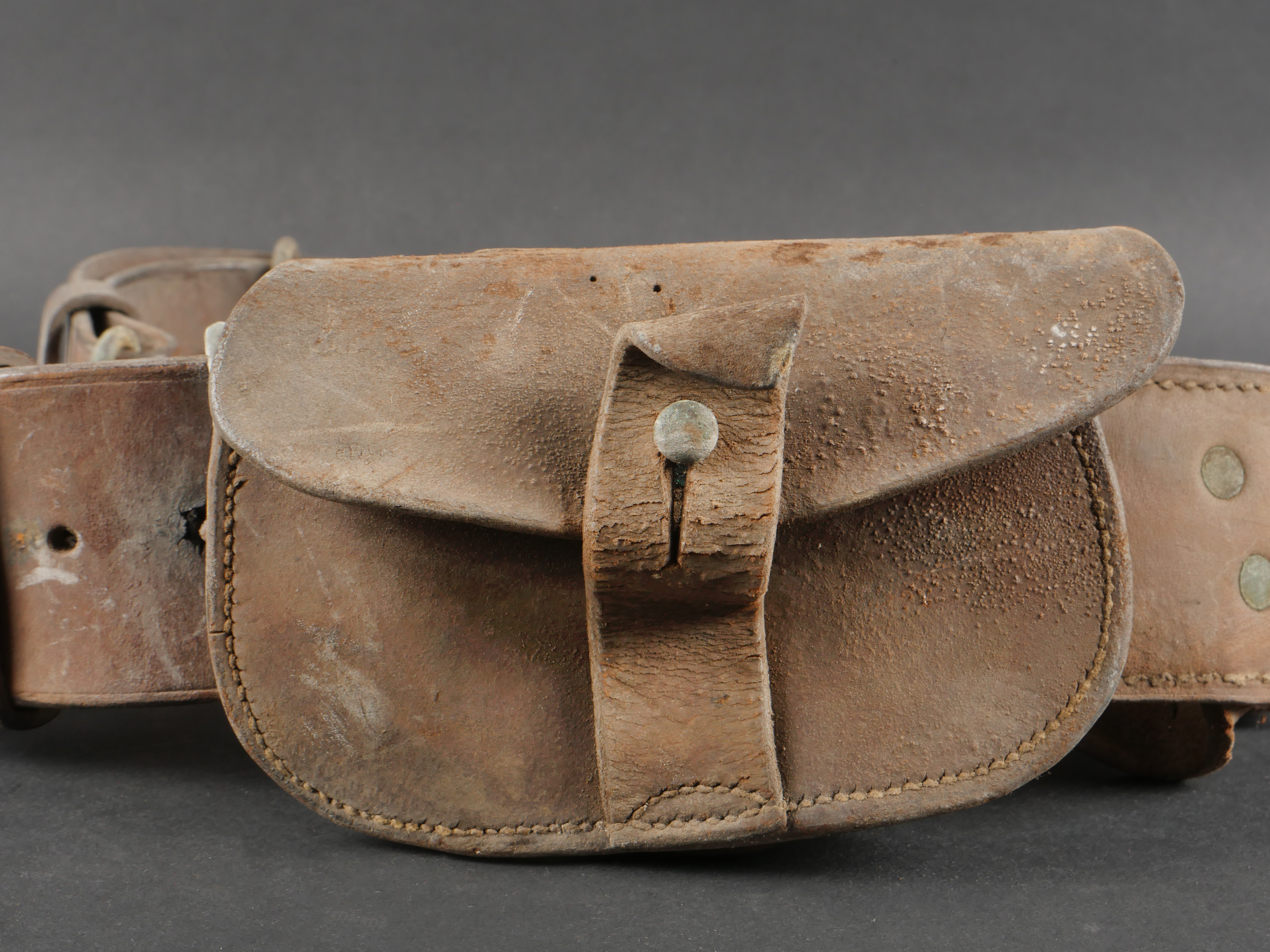 Ceinturon anglais pattern 1914 avec cartouchière tankiste ou ...