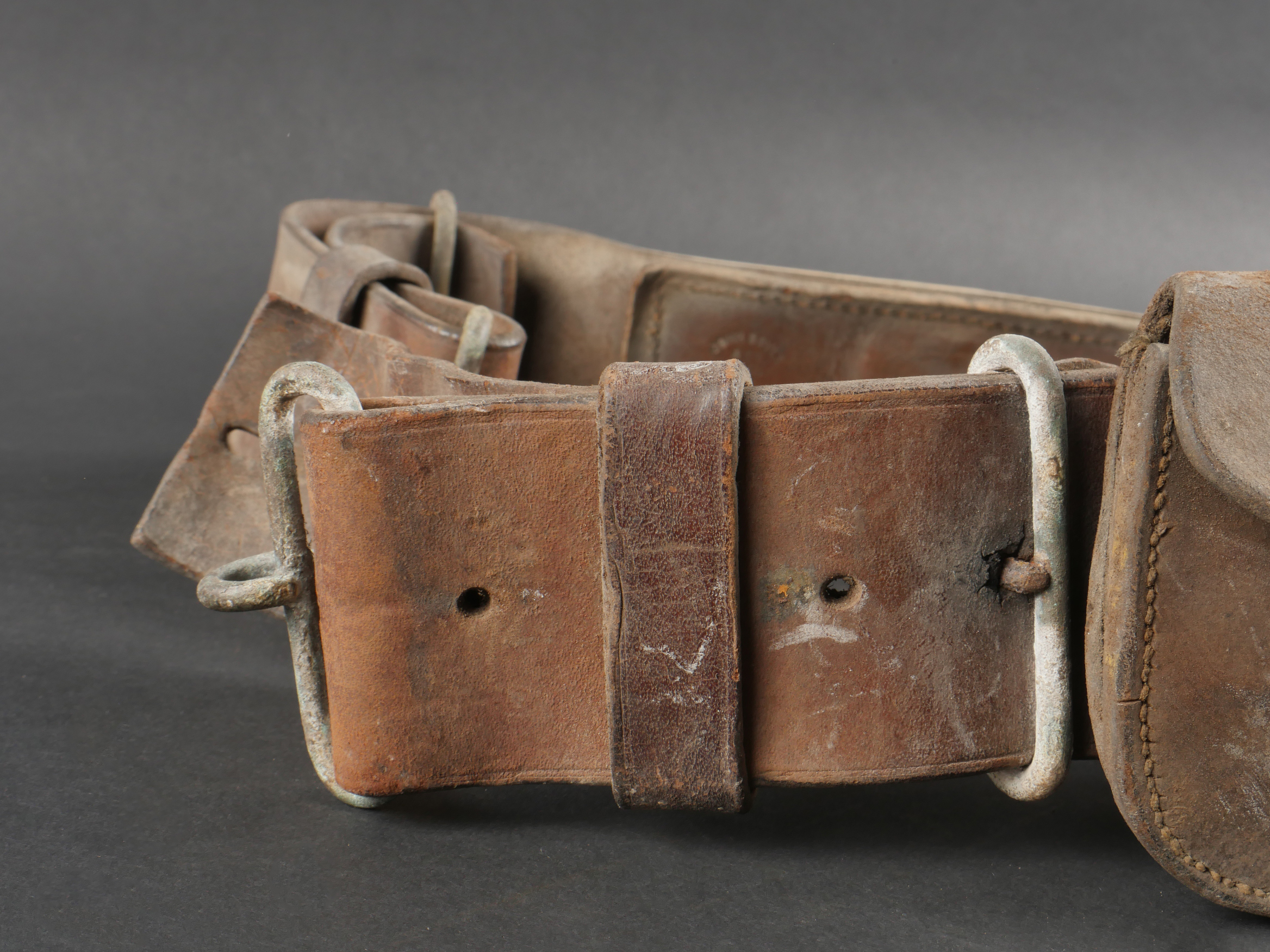 Ceinturon anglais pattern 1914 avec cartouchière tankiste ou ...