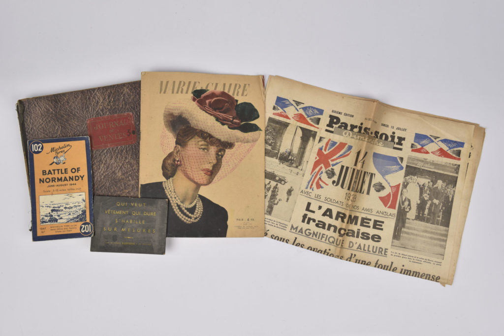 Lot  Un journal de vente de l’année 1944  Aiolfi G.b.r.