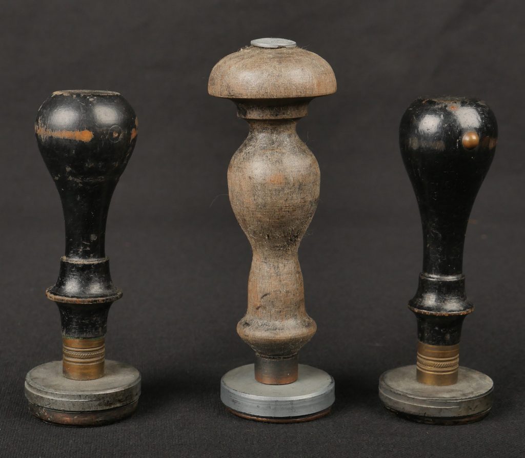 Tampon allemand. German stam^s. Aiolfi G.b.r.