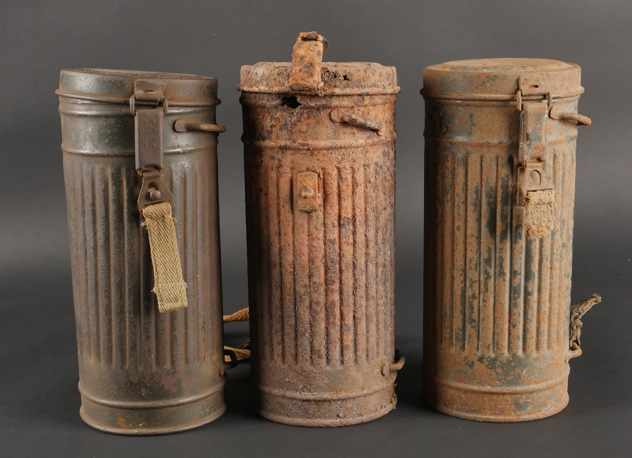 Lot De 3 Boîtiers De Montre Poljot – Acier, Style Aviateur Et Dauphin, Neufs De Stock