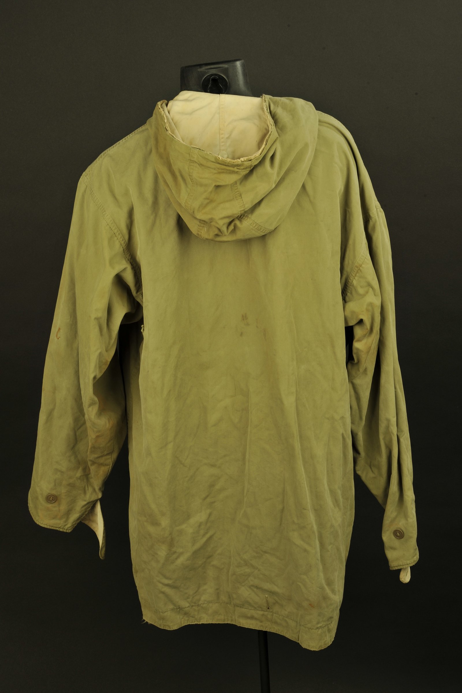Epic Militaria Réplique WW2 Anorak Allemand De Montagne En Toile Beige Réversible Blanc - Gebirgsjäger