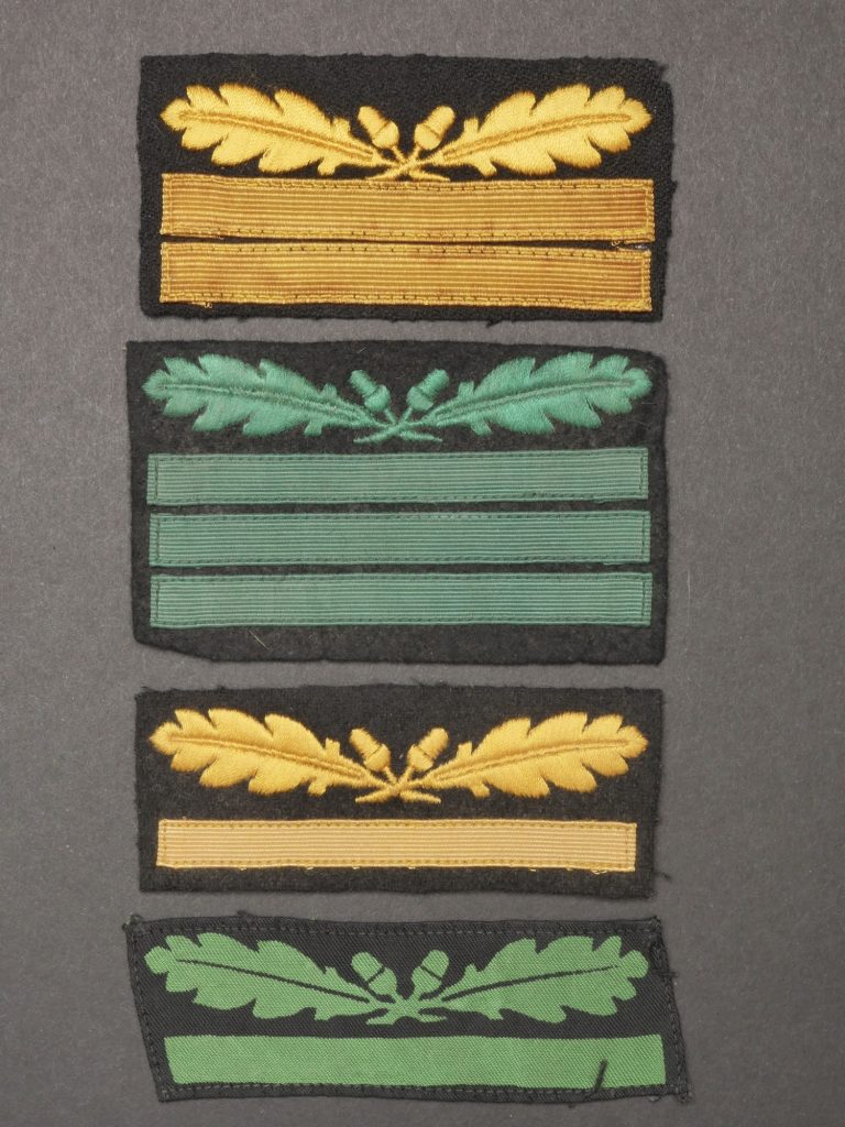 German General Ranks Grades de manche de Generaux allemand. Ranks of German Generals ...