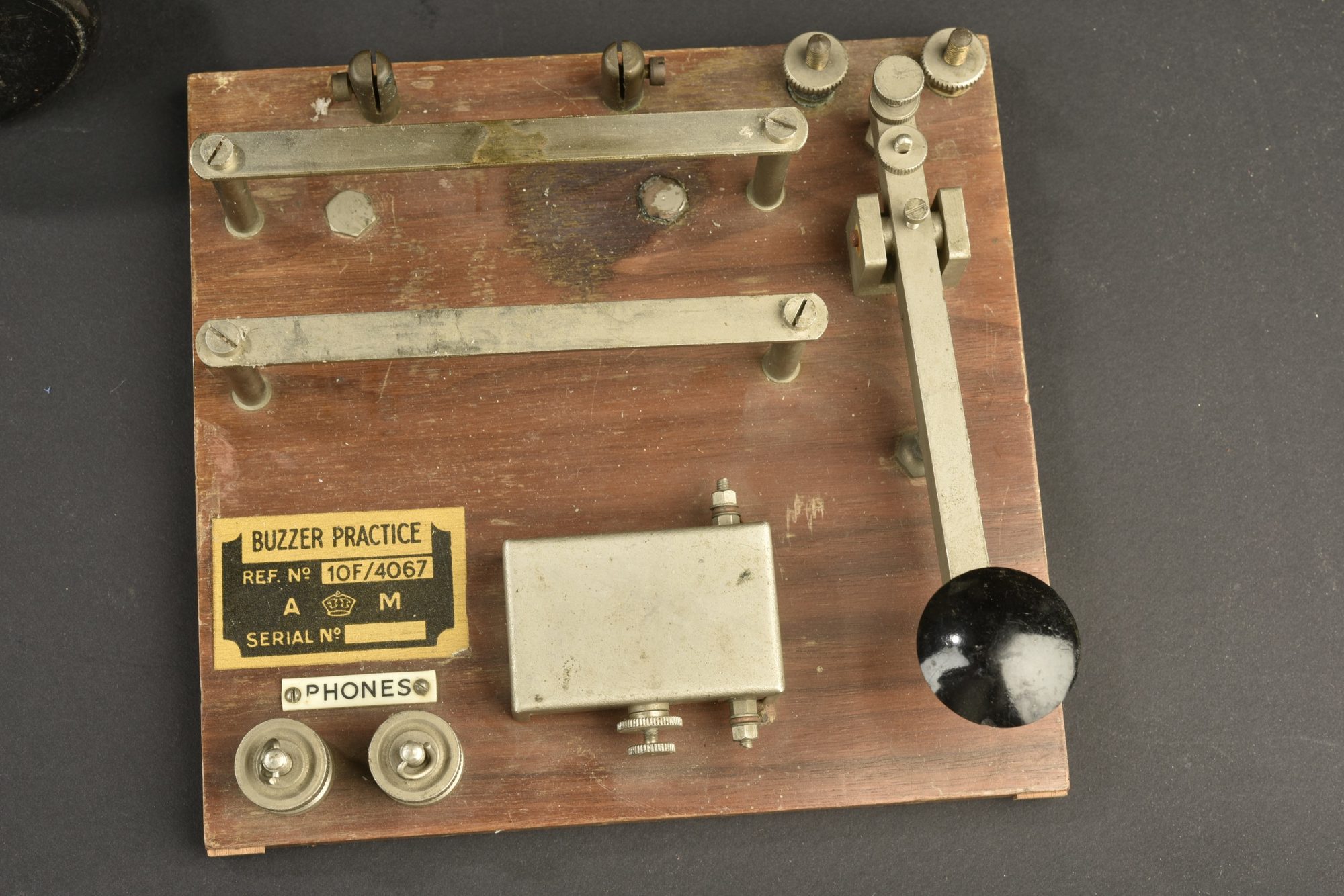 Ensemble d'accessoires radio britannique. Aiolfi G.b.r.