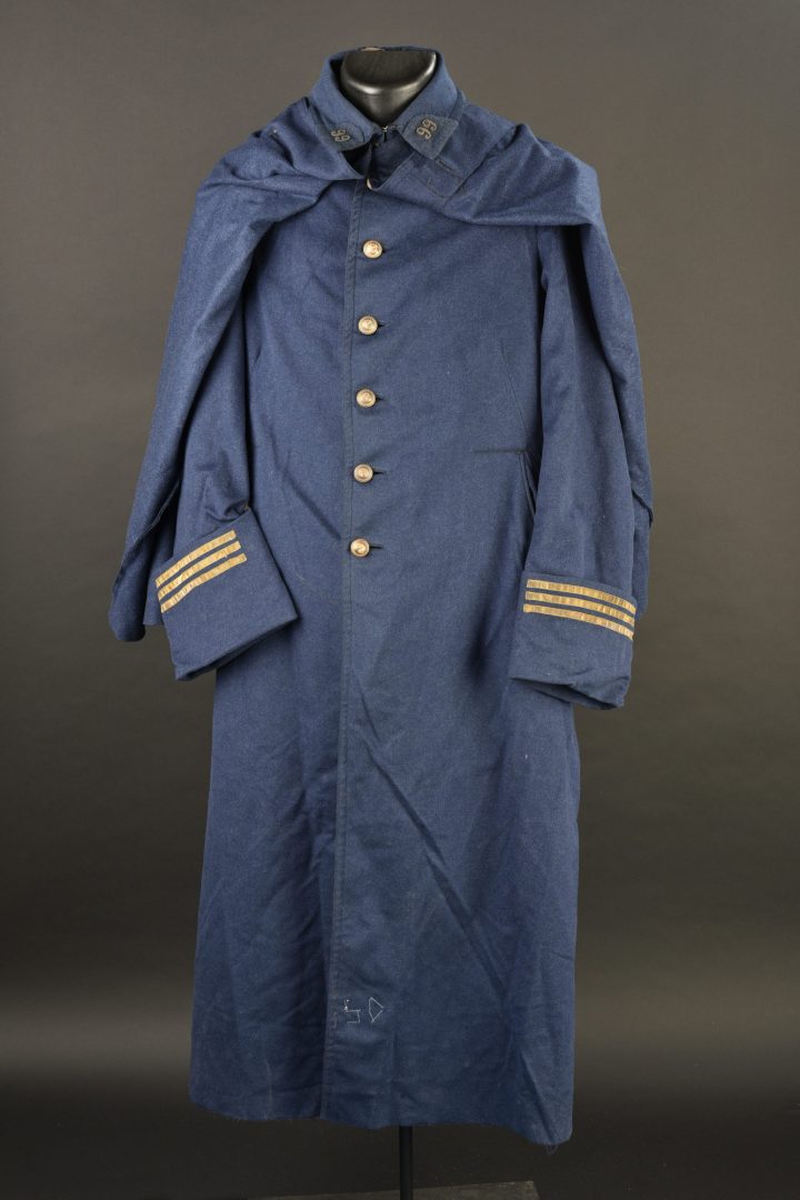 Des Petits Hauts Manteaux Manteau long - Neron femme bleu | France