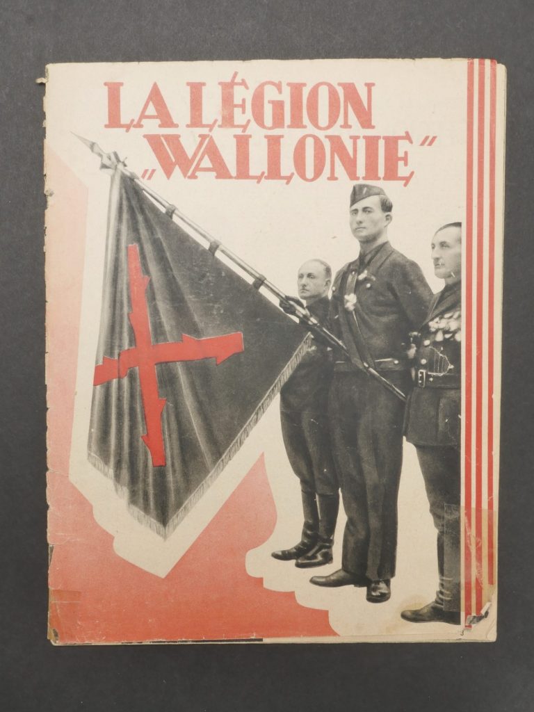 Plaquette de la Legion Wallonie. Wallonia Legion brochure. | Aiolfi G.b.r.