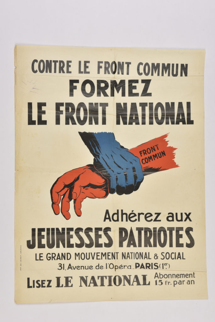 Rare insigne Jeunesses Patriotes 1924-1936 rouge - Médailles, Décorations, Ordres (13046131