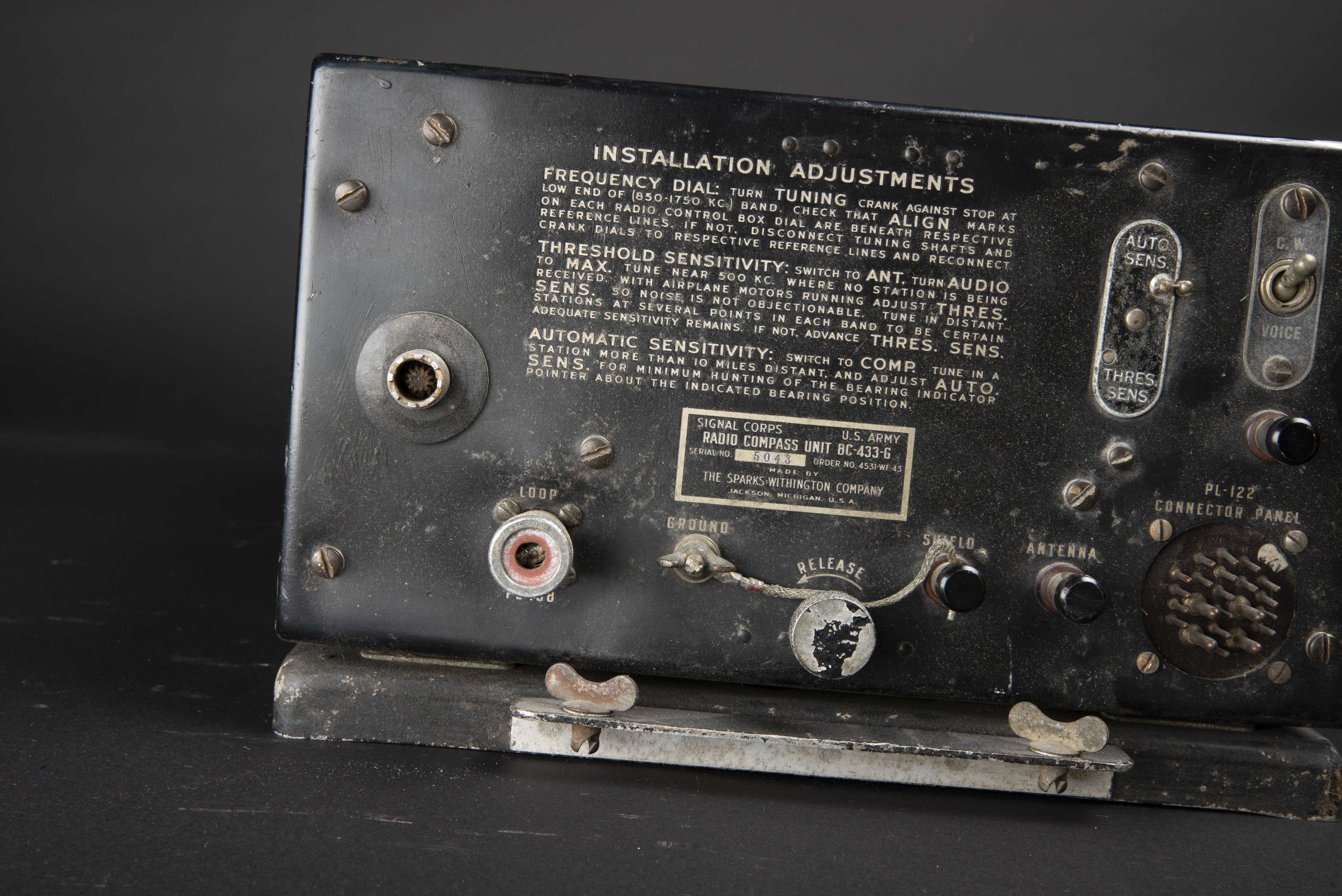 Radio Compass Unit BC433G Aiolfi G.b.r.