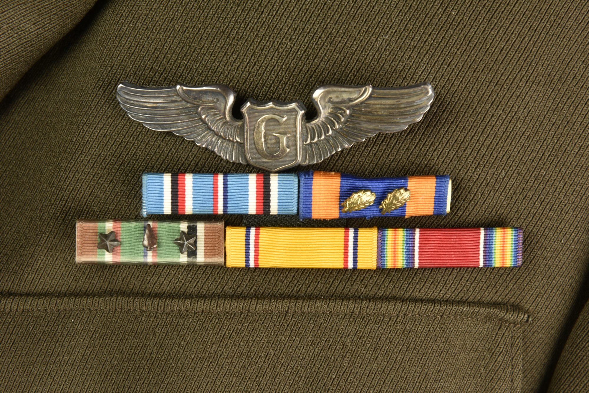 Uniforme de Flight Officer de la 9ème USAAF. Aiolfi G.b.r.