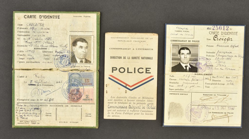Ensemble Cartes D un Inspecteur De Police Sous Vichy Set Of Cards From ensemble-cartes-d-un-inspecteur-de-police-sous-vichy-set-of-cards-from