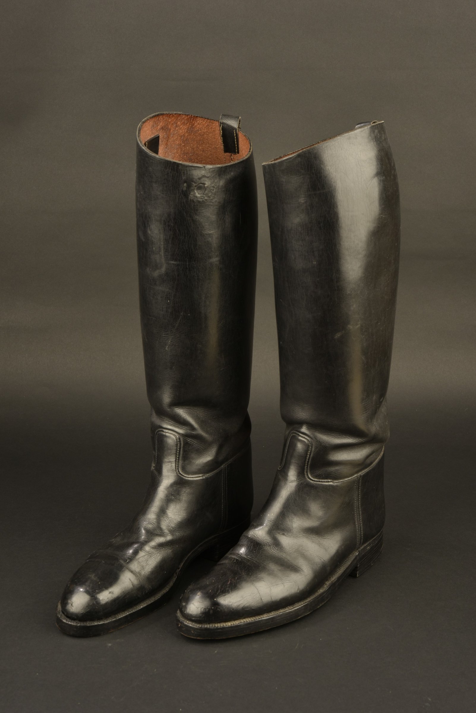 Bottes D'équitation Police Iturri - Noir, Cuir, Taille 42 EU (UK 8), Neuves