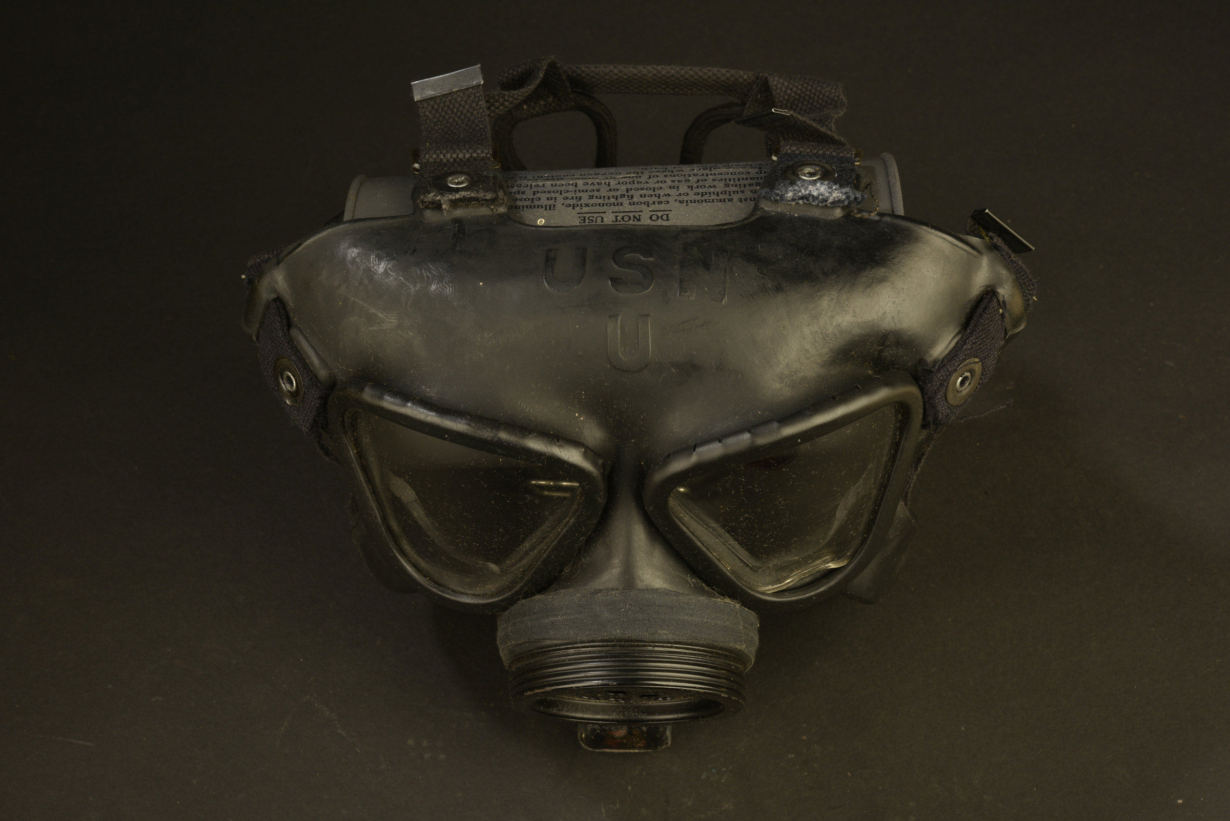 Navy Diaphragm Optical Gas Mask MKI Aiolfi G.b.r.