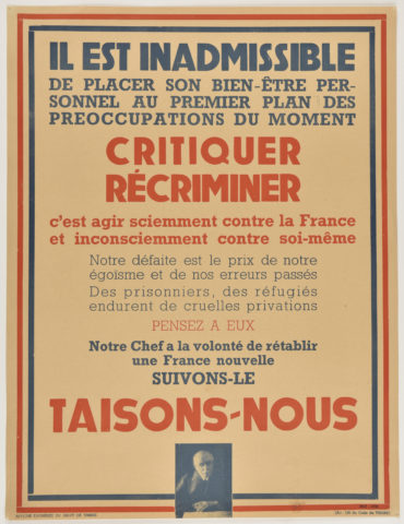 Appel au Peuple du Maréchal Pétain | Aiolfi G.b.r.