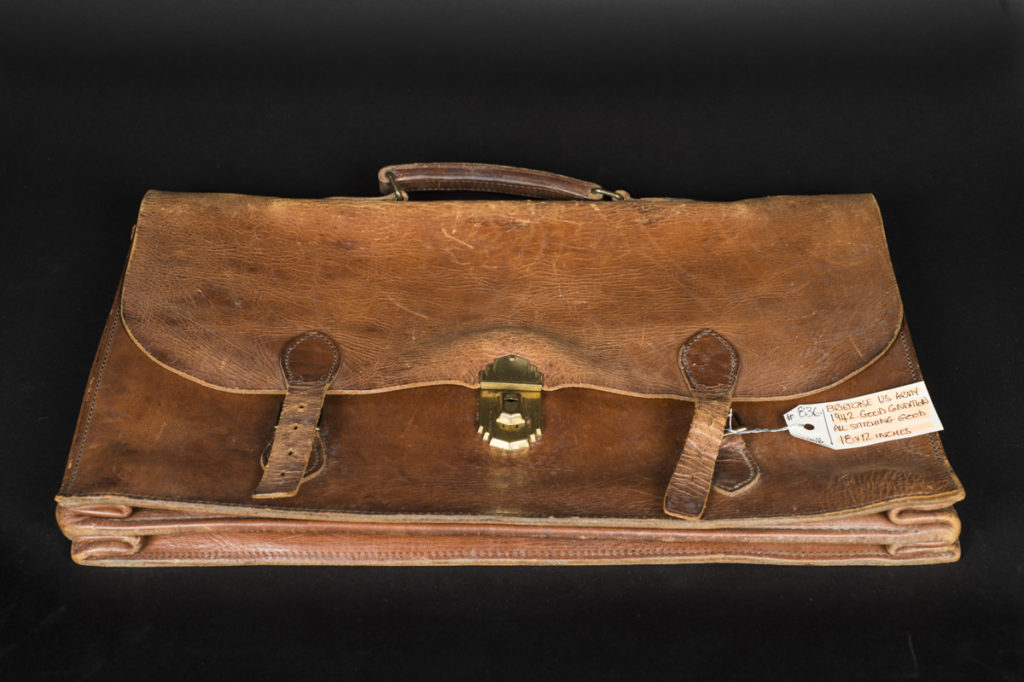 Sacoche US ARMY pour officier. Briefcase US Army. Aiolfi G.b.r.